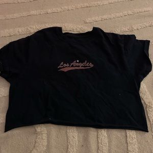 john galt cropped shirt